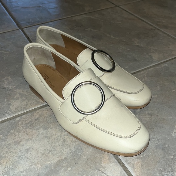 ASOS Cream Loafers - Picture 3 of 3